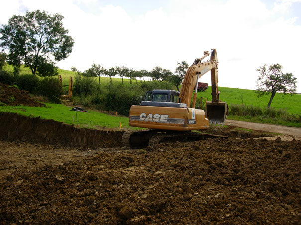 terrasement pelle